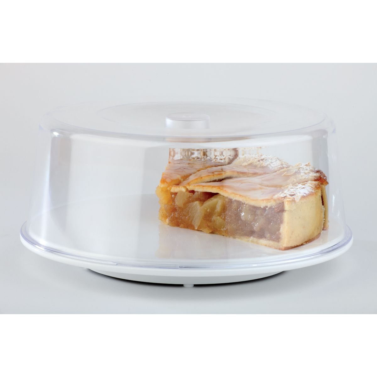 APS Frischhalte-Haube, Polystyrol, rund 30x10 cm (ØxH); transparent; rund