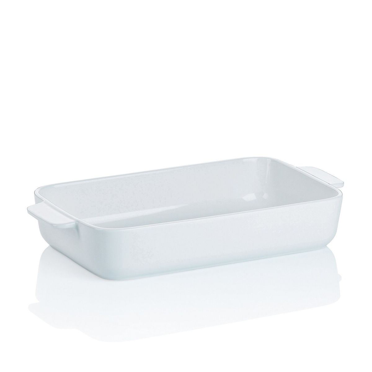 kela Servier-und Auflaufform Ester Porzellan 2000 ml, 29x15.5x4.5 cm (LxBxH); weiß; rechteckig