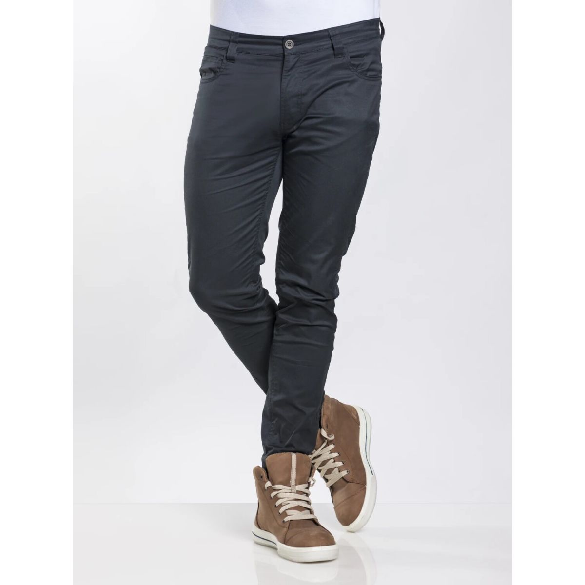 Chaud Devant Kochhose Skinny REG Black Stretch; Kleidergröße 44; schwarz