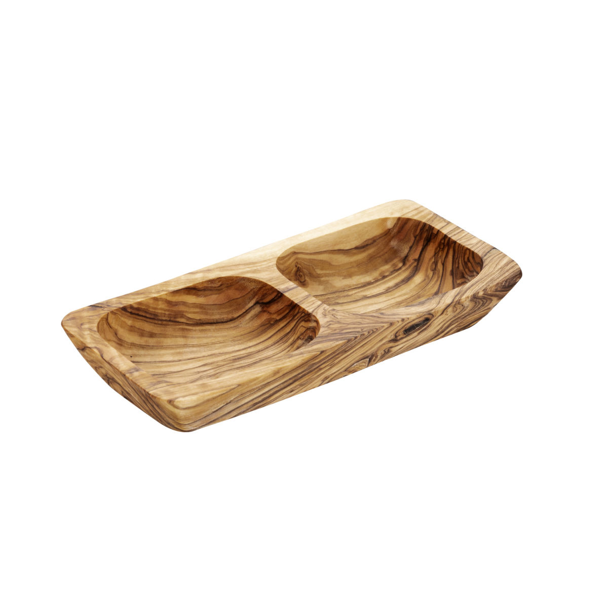 APS Schale OLIVE, Olivenholz, oval; 150 ml, 17.5x8.5x2.5 cm (LxBxH); braun; rechteckig