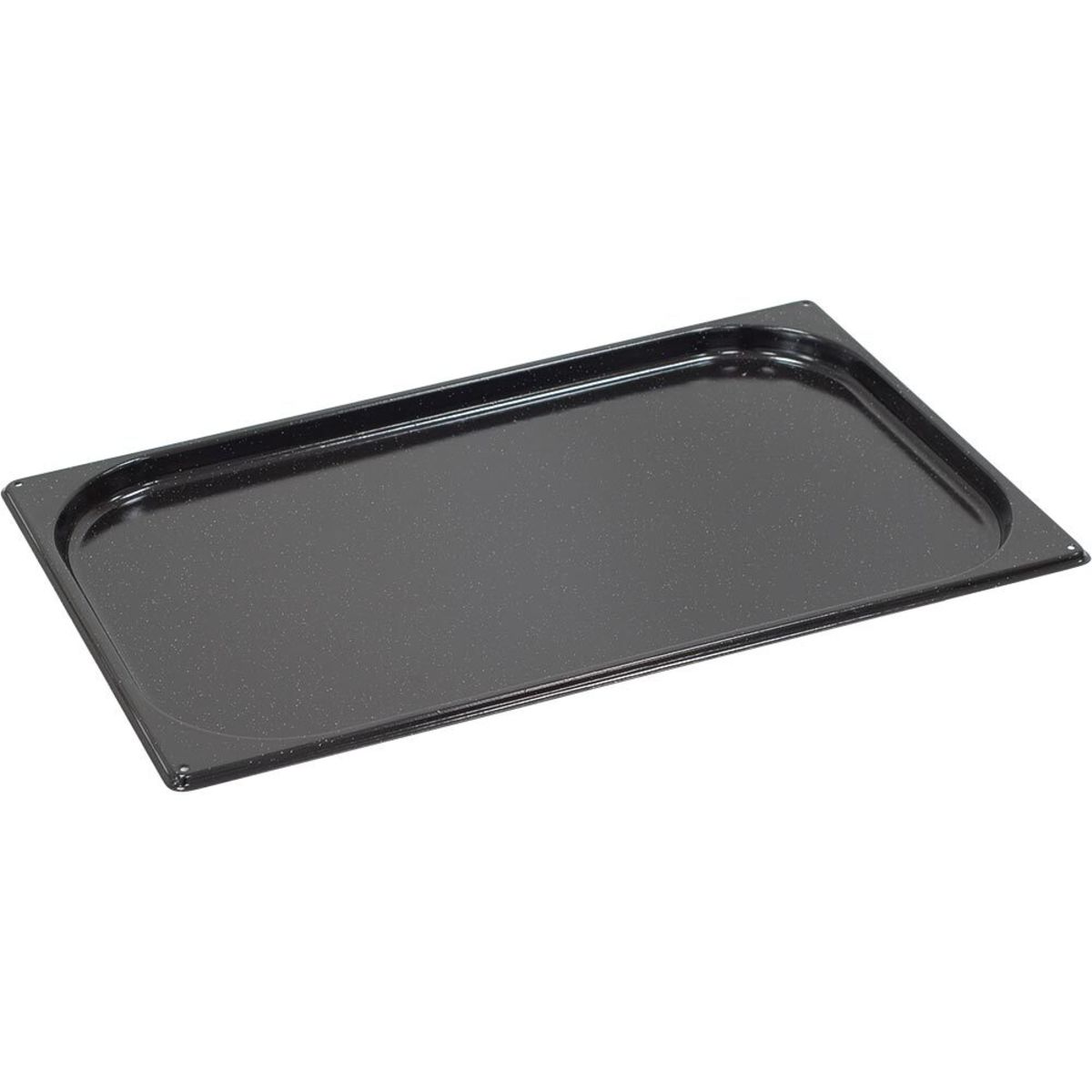 Teglia smaltata Stalgast; GN 1/1, 53x2x32.5 cm (LxHxP); nero