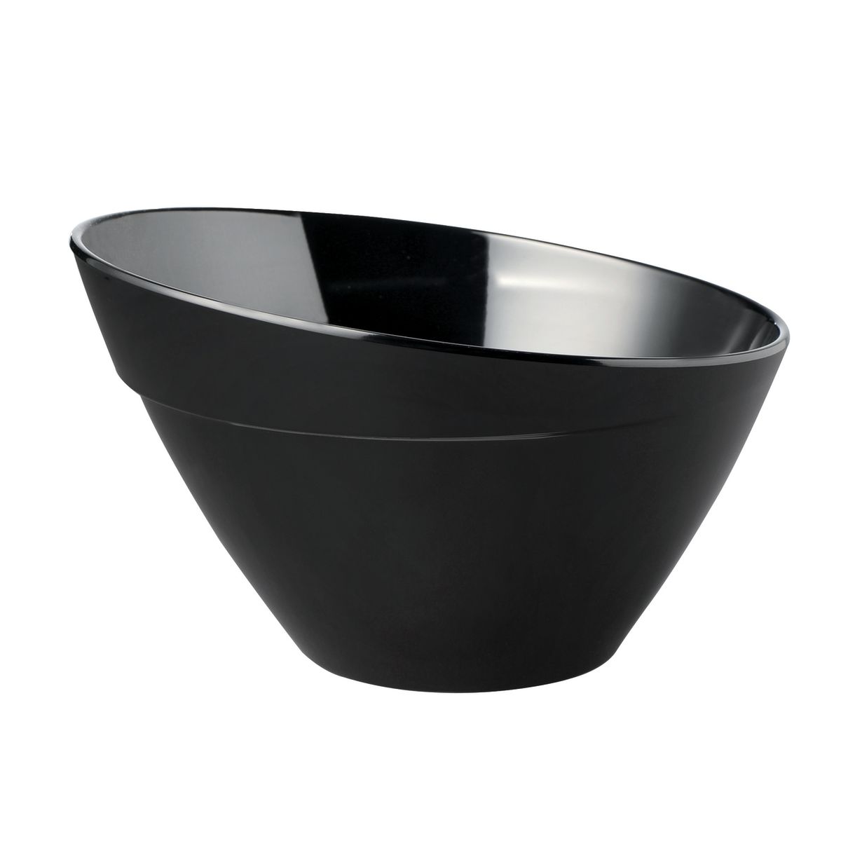 APS Schale BALANCE, Melamin 400 ml, 14.5x14.5x14.5x9 cm (LxBxØxH); schwarz; rund