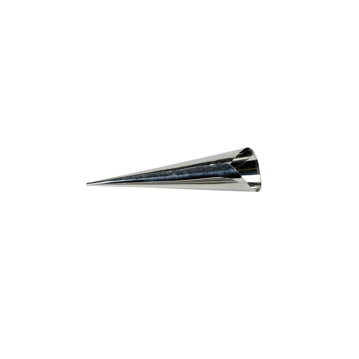 Schneider Schillerlockenform schräg 16x4 cm (LxØ); edelstahl