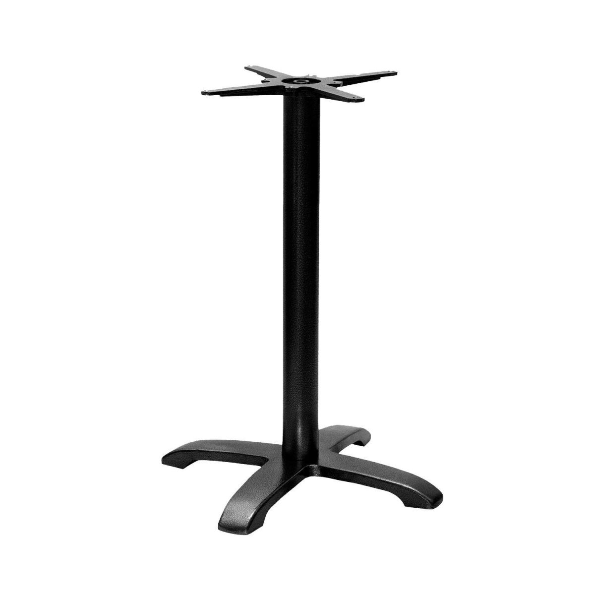 Base tavolo Bazila RestooTab; 56x56x71 cm (LxLxH); nero