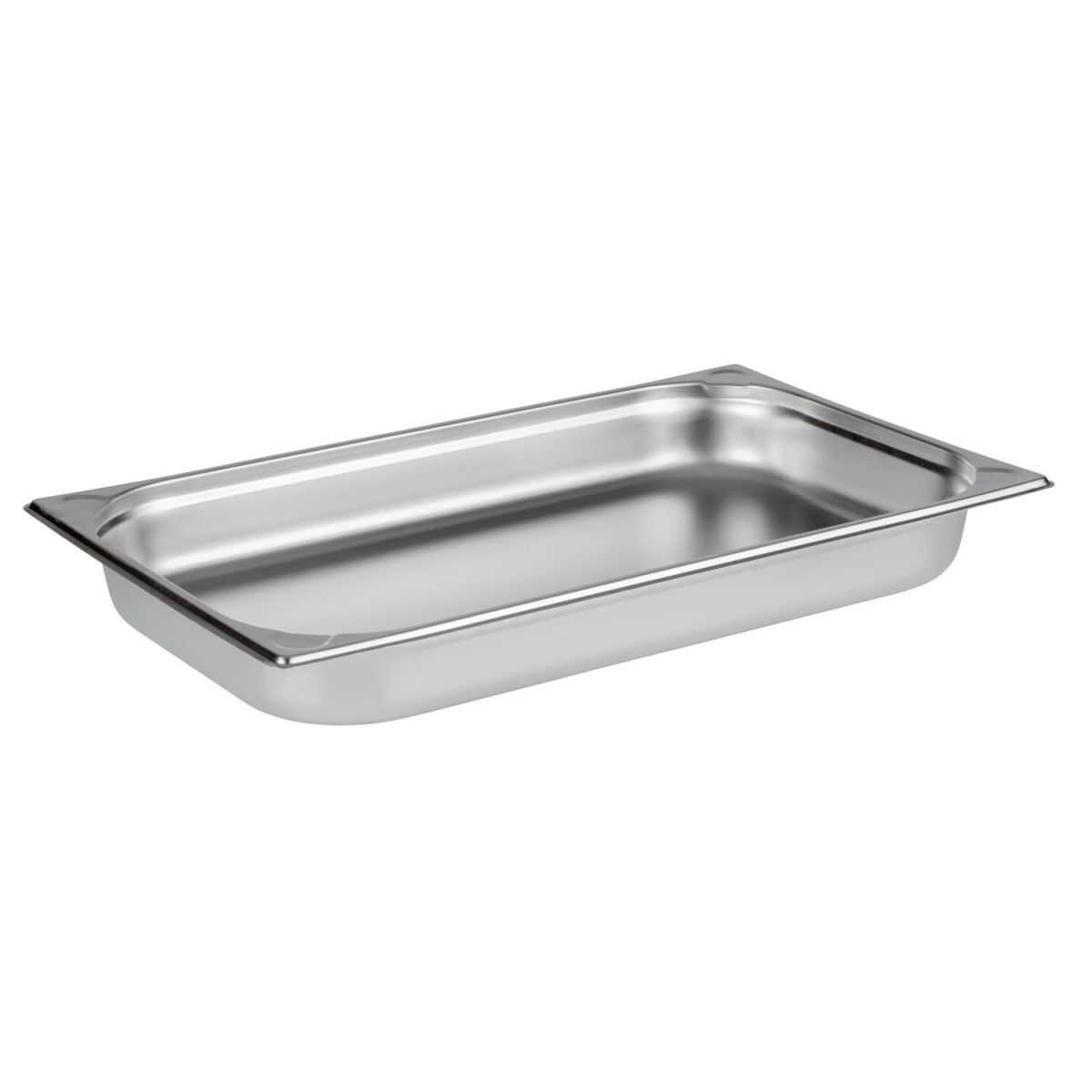 Contenitore Gastronorm GN 1/1 53 x 32,5 cm, profondità: 65 mm APS; GN 1/1, 9 l, 53x32.5x6.5 cm (LxLxP); argento