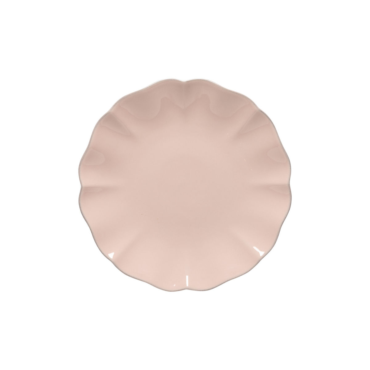 Costa Nova Runder Teller Pacifica 25x25x3.1 cm (LxØxH); pink; rund; 12 Stück / Pack