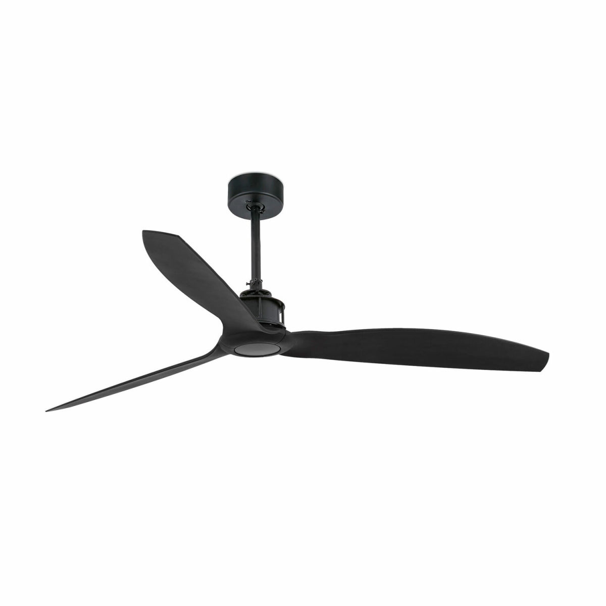 FARO Barcelona JUST FAN M Mattschwarzer Ventilator DC 64 cm (H); schwarz