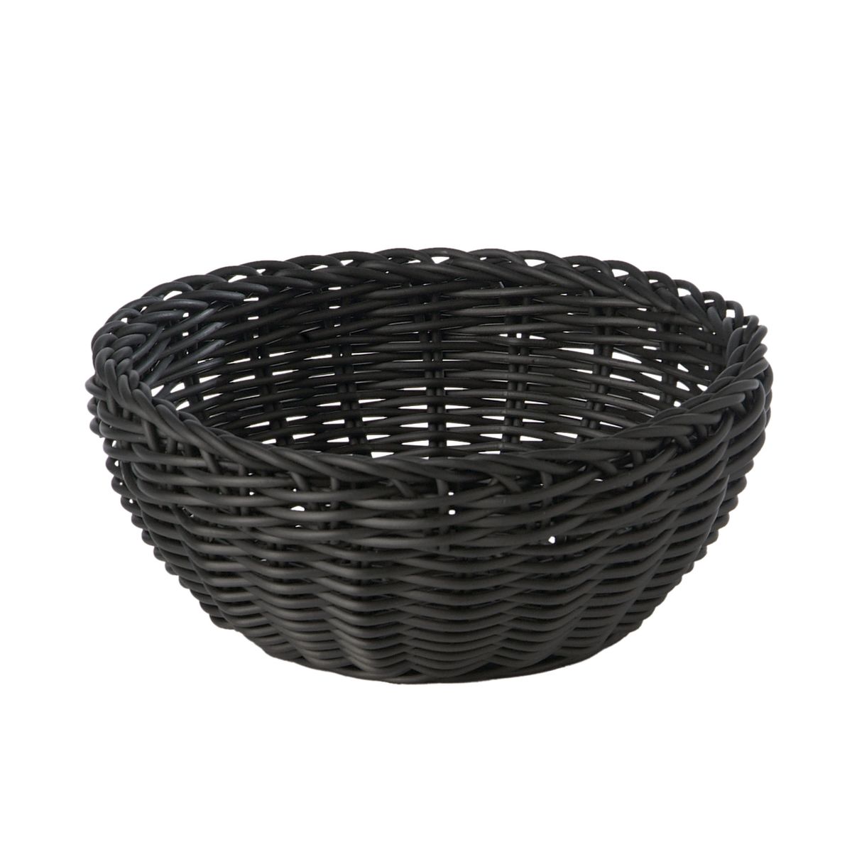APS Korb PROFI LINE, Polypropylen, rund 20x20x20x8 cm (LxBxØxH); schwarz; rund
