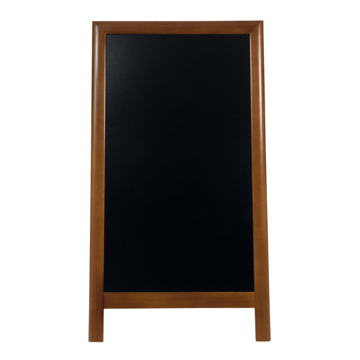 Lavagna a cavalletto Deluxe Securit; 70x120 cm (LxH); marrone scuro