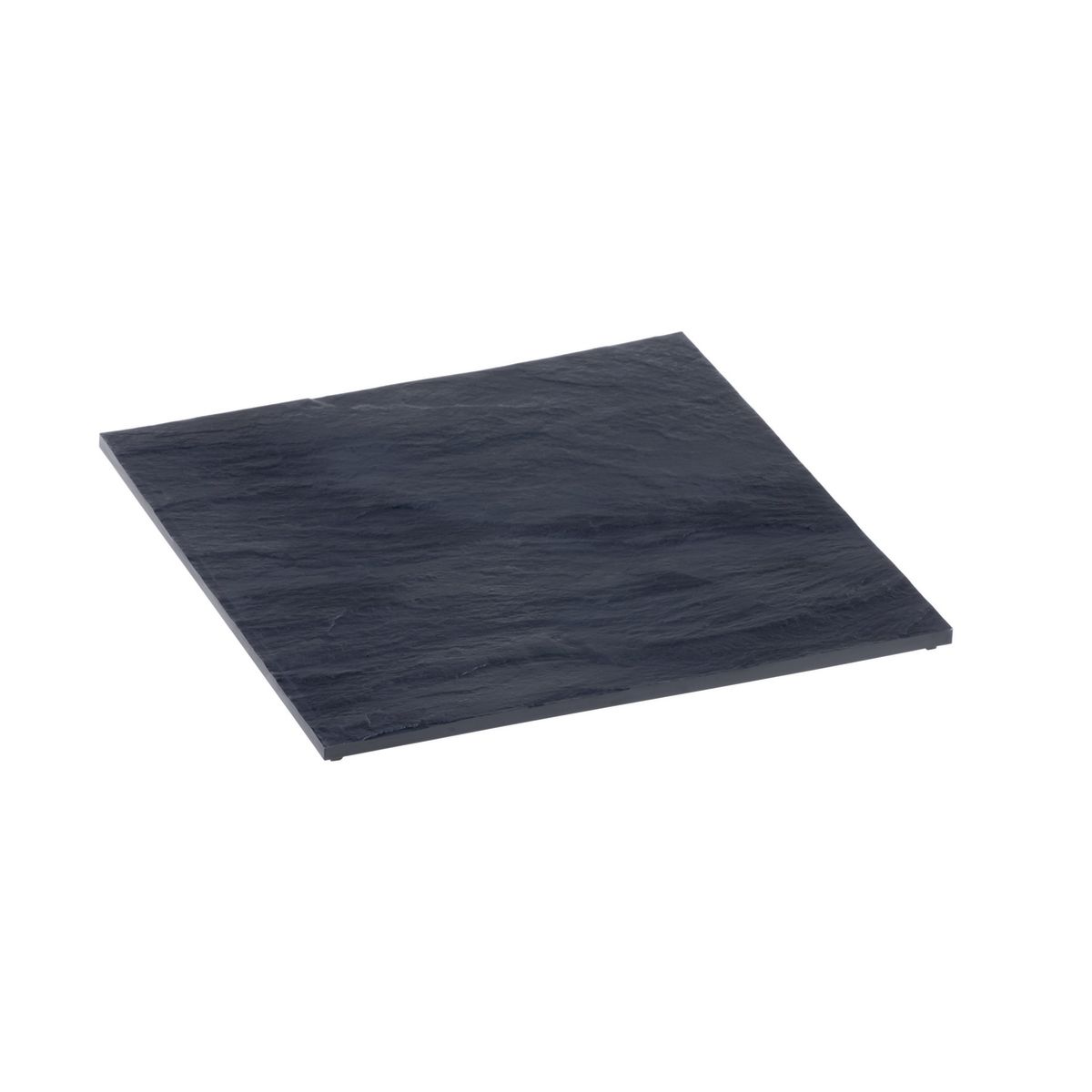 designline Tablett Piedra PS schwarz; quadratisch; 50 Stück / Pack