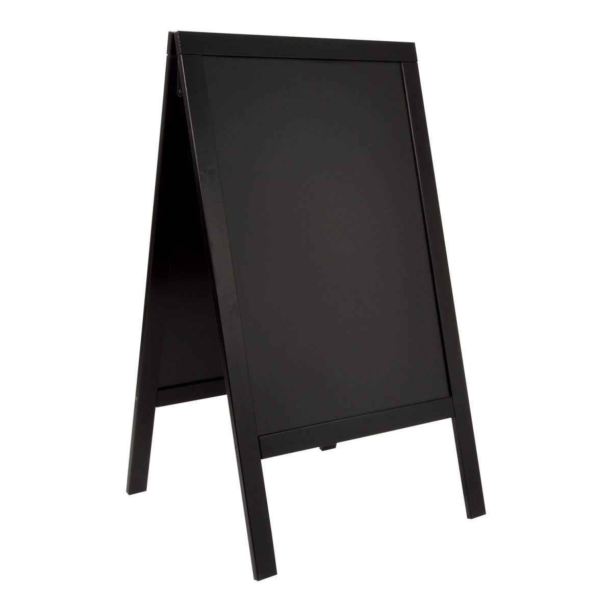 Lavagna a cavalletto Woody Securit; 68.5x120 cm (LxH); nero