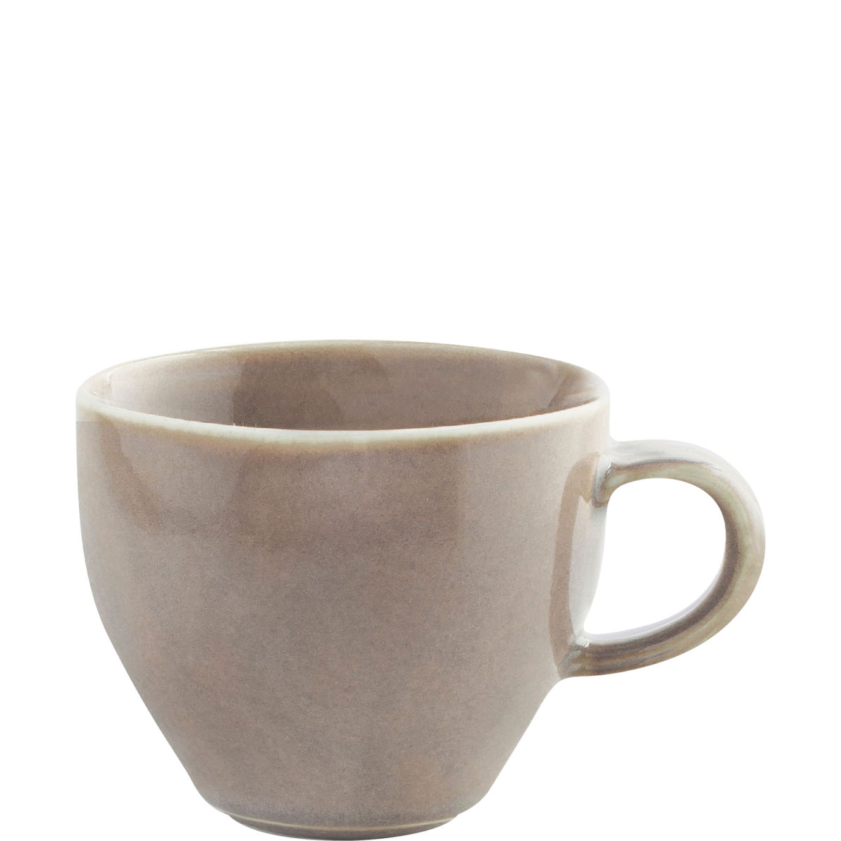 Kahla Milchkaffee-Obertasse Homestyle 420 ml, 10x8.4 cm (ØxH); grau; rund; 6 Stück / Pack