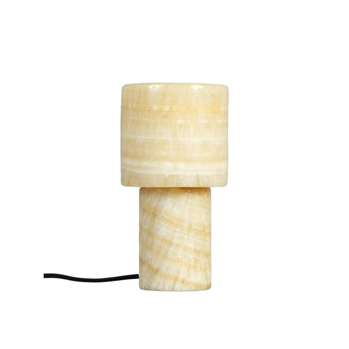 Lampada da tavolo Lucie PR Home; 16x8x16 cm (LxLxH); bianco crema