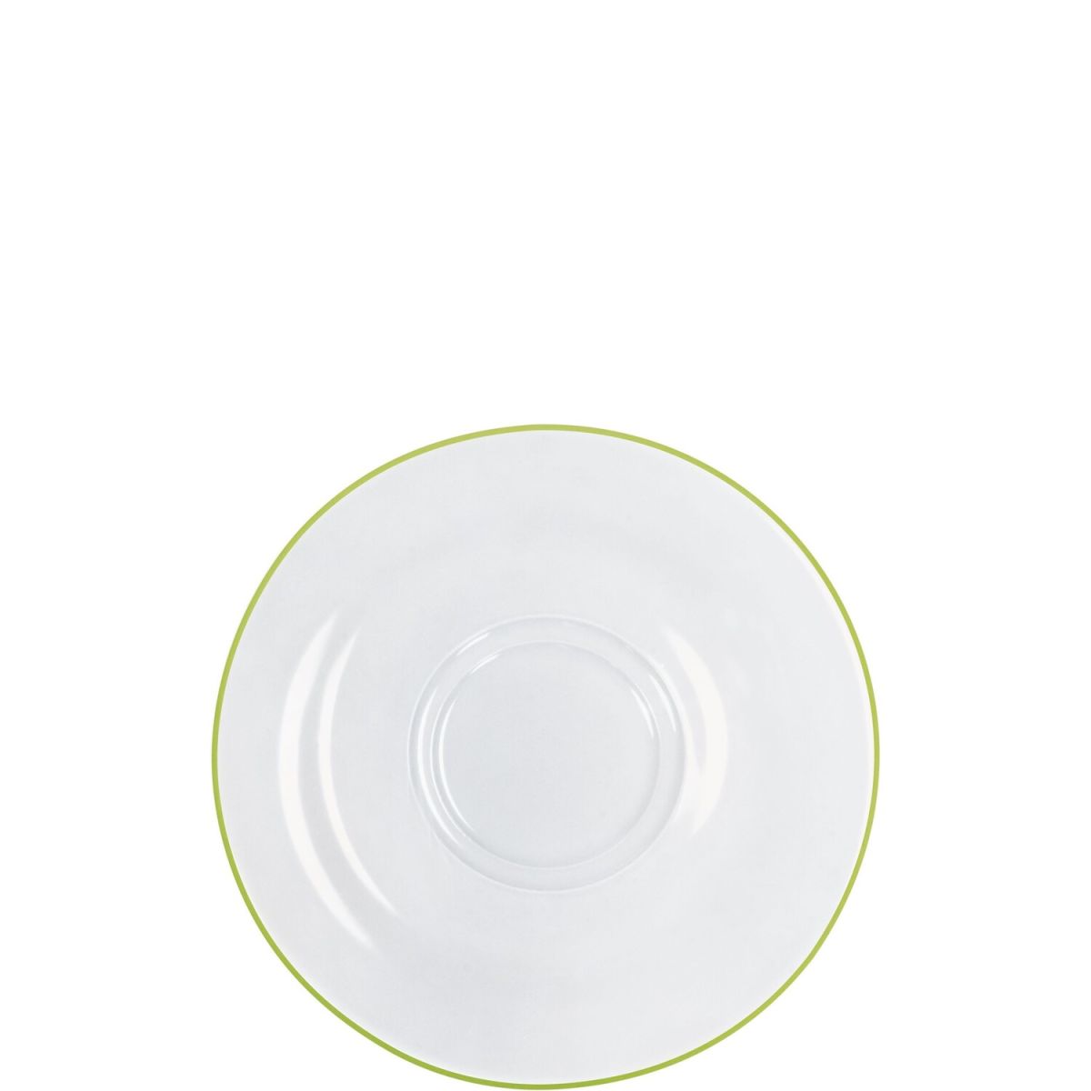 Kahla Untertasse Pronto Line 15.9x1.8 cm (ØxH); limettengrün; rund; 6 Stück / Pack