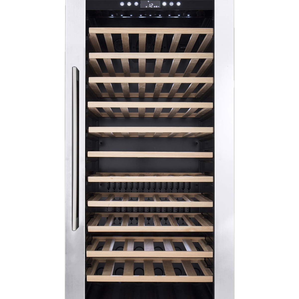 KBS Einbau-Weinkühlschrank 1 Temperaturzone Vino 300 215 l, 59x123.3x57 cm (BxHxT); schwarz