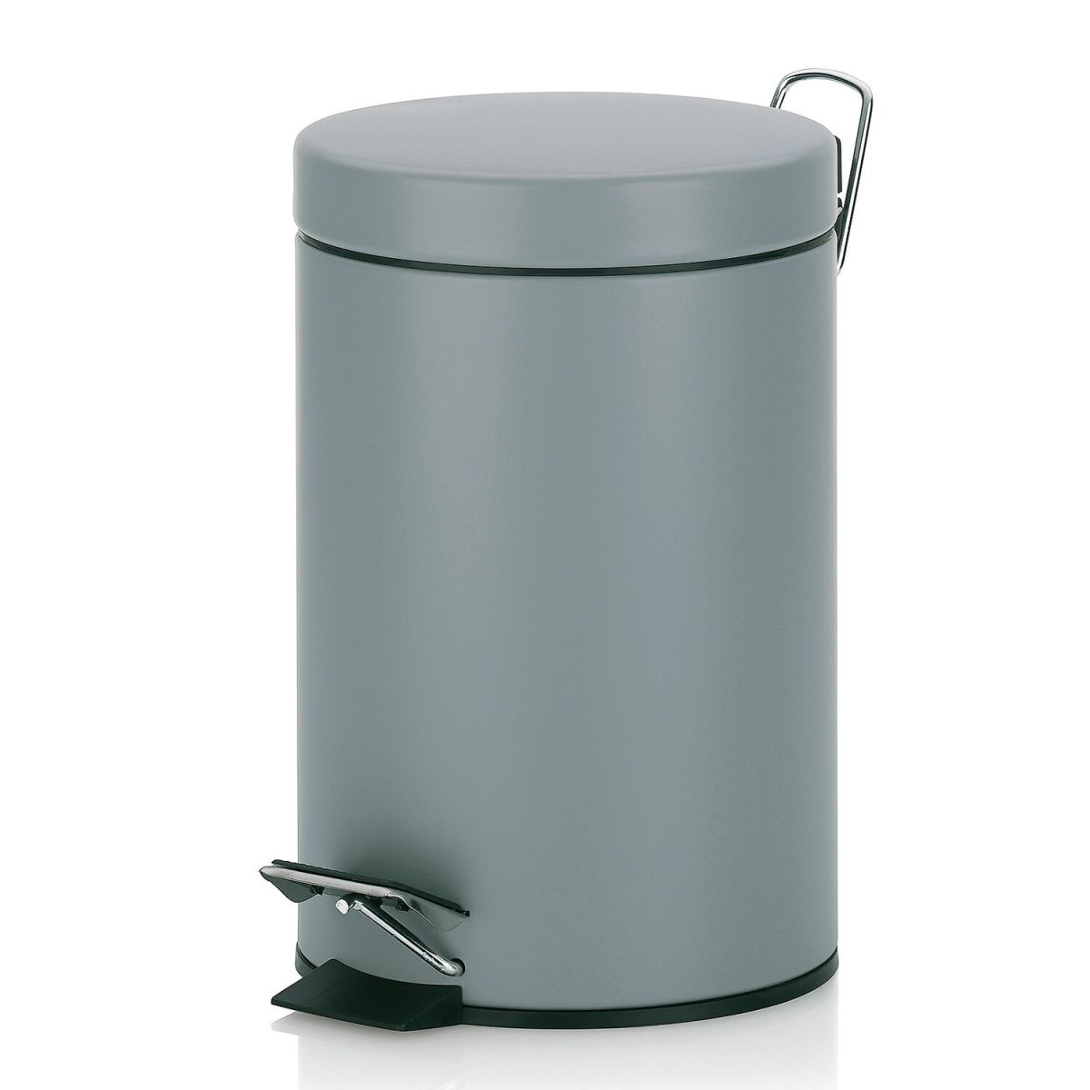 kela Kosmetikeimer Monaco Metall 3 l, 17x26 cm (ØxH); hellgrau