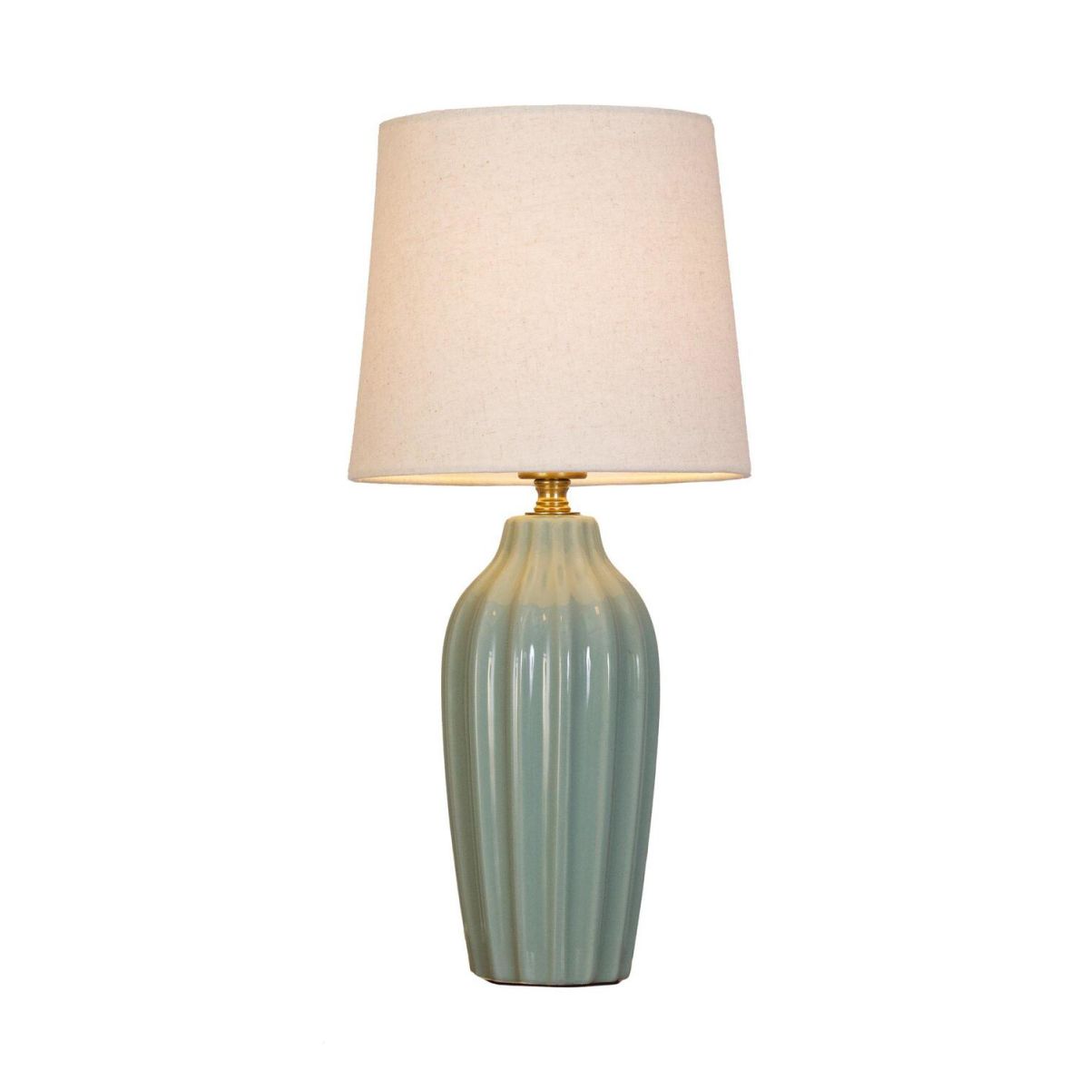 Lampada da tavolo Lyon PR Home; 39x18x39 cm (LxLxH); turchese