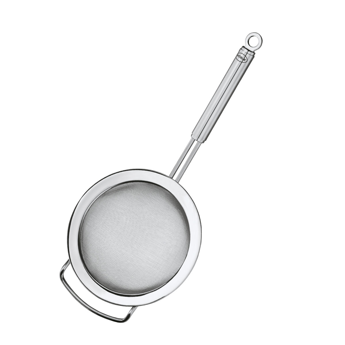 RÖSLE Rundgriff Küchensieb feinmaschig 0.006 l, 37x16x10 cm (LxBxH); silber