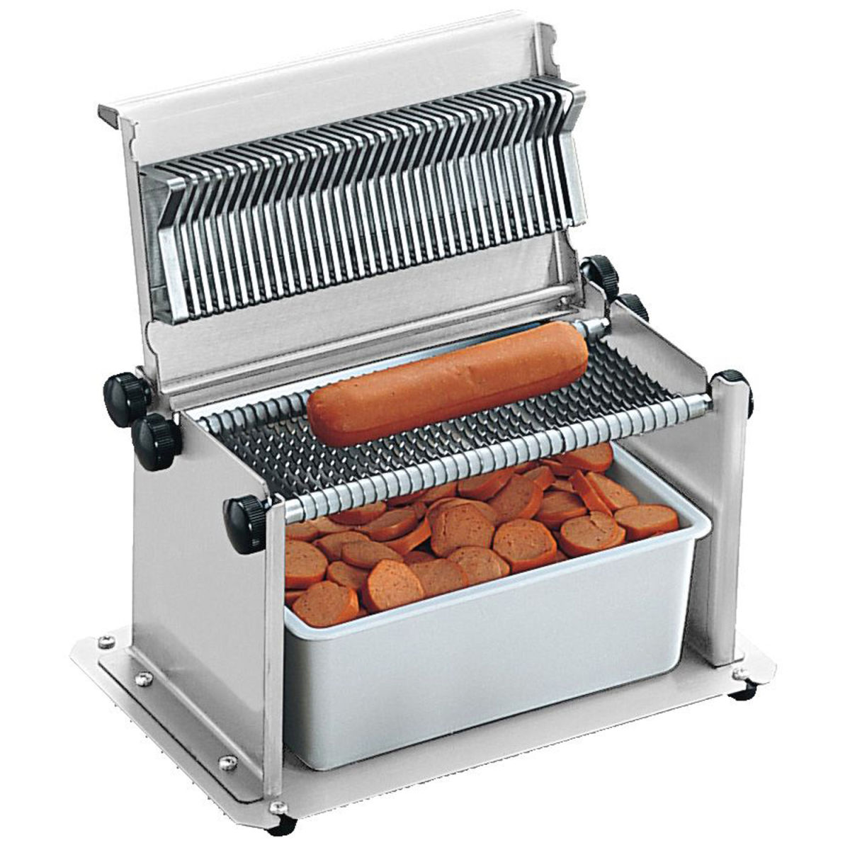 Neumärker Currywurstschneider TW 6 27x18x18 cm (BxTxH); silber