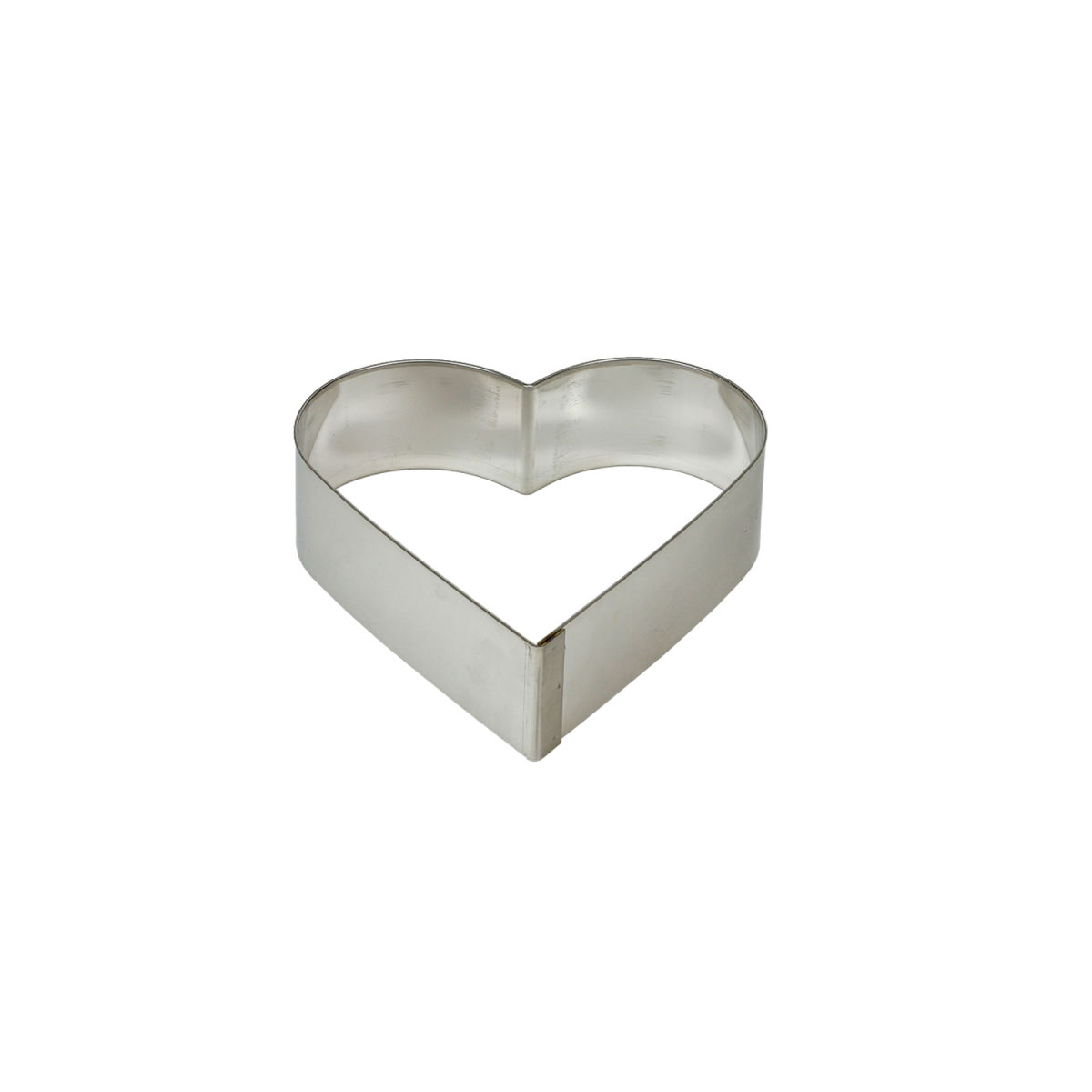 Schneider Tortenring Herz 5x18 cm (HxØ); silber