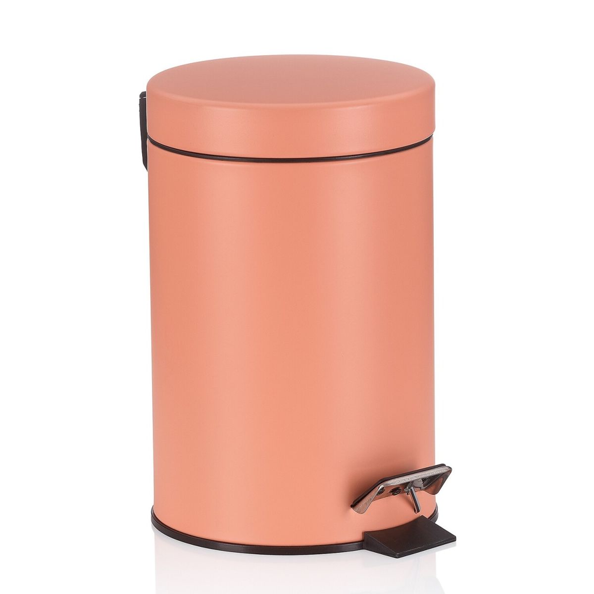Cestino portarifiuti Monaco in metallo kela; 17x26 cm (ØxH); rosa
