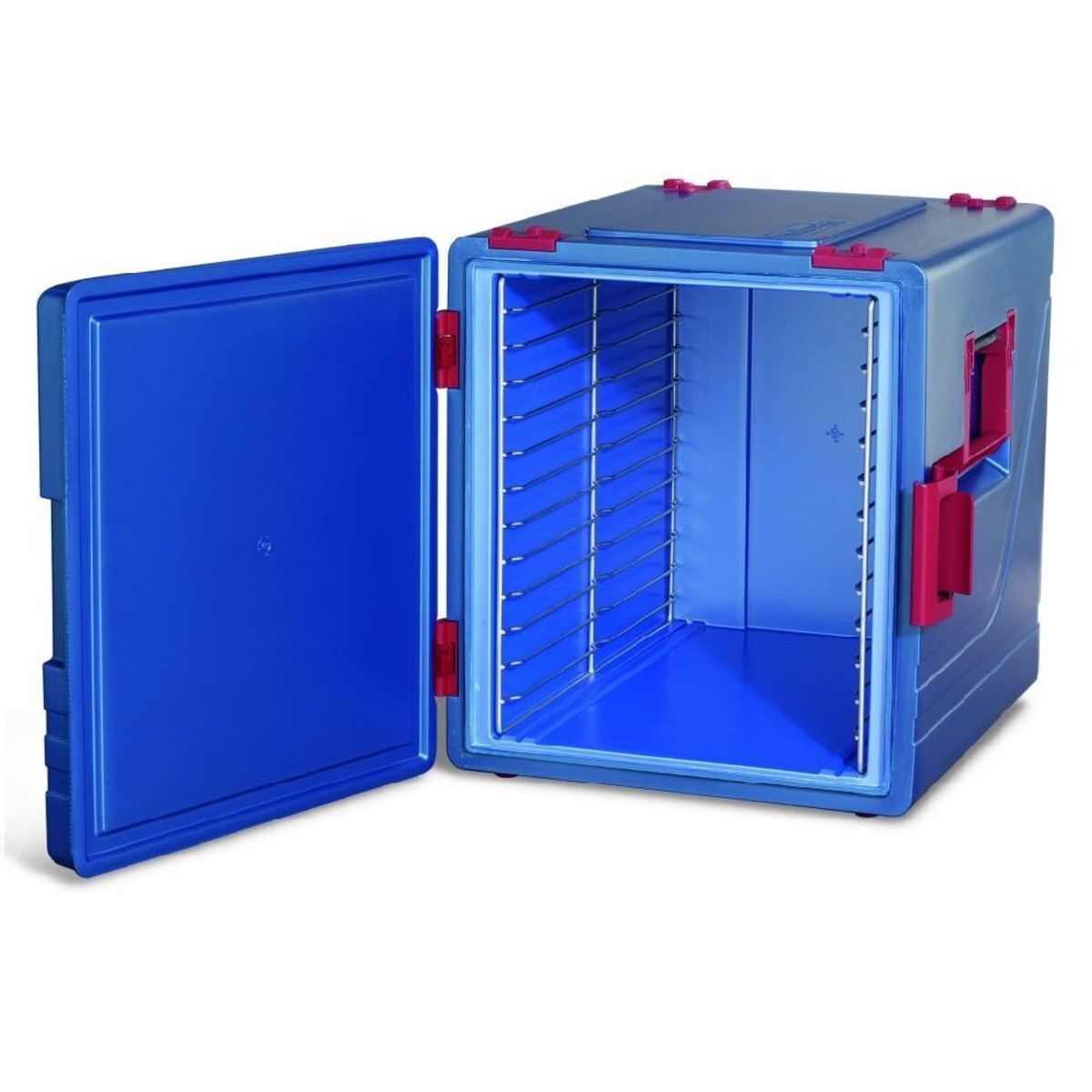 thermohauser blu'box 52 gn/en, inkl. Verstellbaren Edelstahlrosten 157.2 l, 63.5x45x55 cm (LxBxH); blau