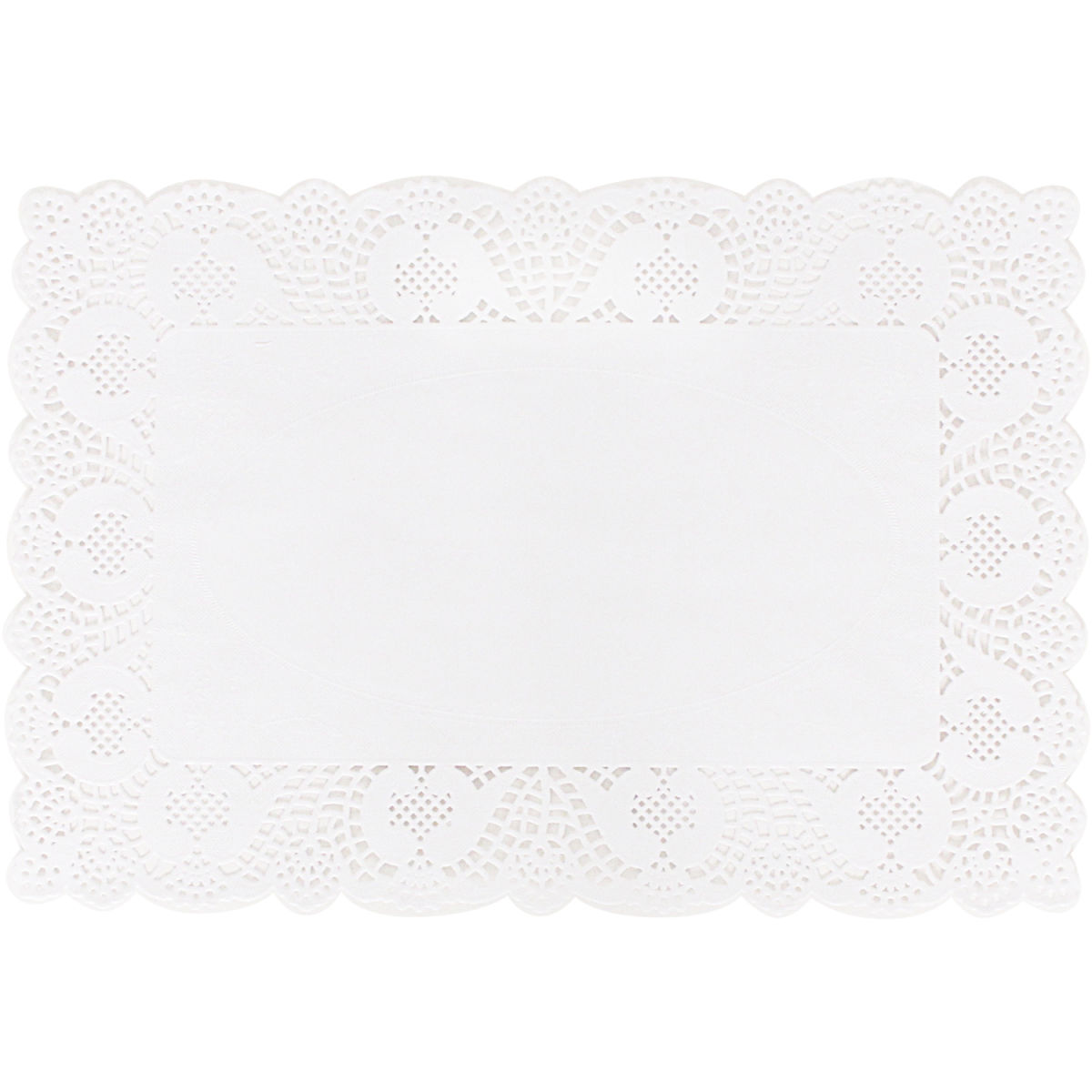 Schneider Tortenspitzen 25x37 cm (LxB); weiß; 100 Stück / Pack