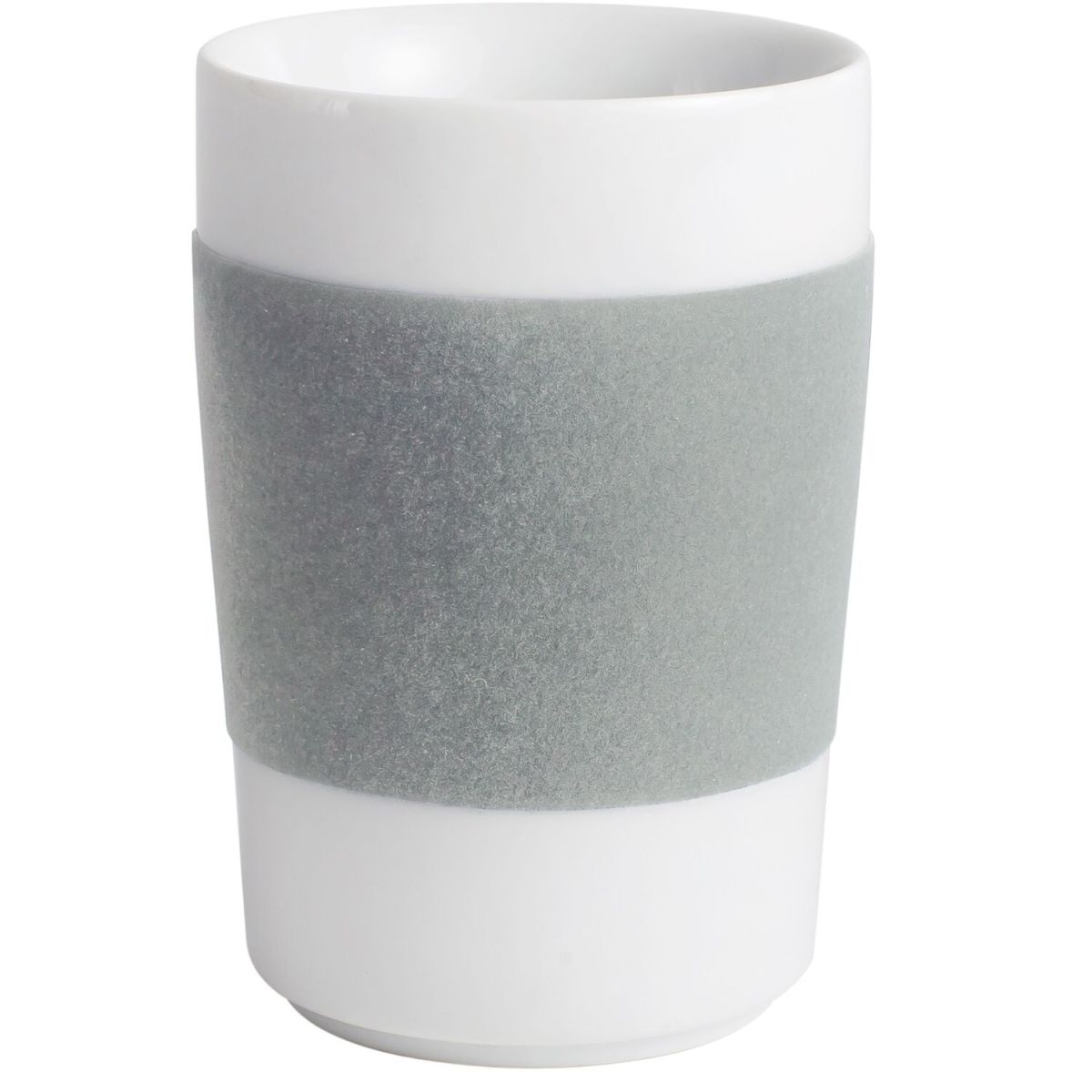 Kahla Maxi-Becher touch! 370 ml, 7.7x11.3 cm (ØxH); hellgrau; rund