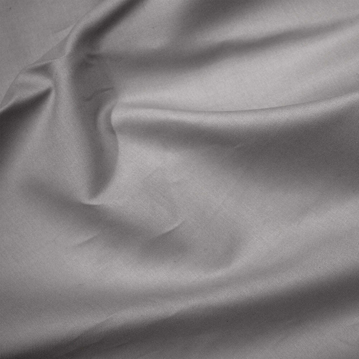 Decoper Decoper ® Mako-Satin Kissenbezug aus 100% Baumwolle 80x80 cm (LxB); graphit