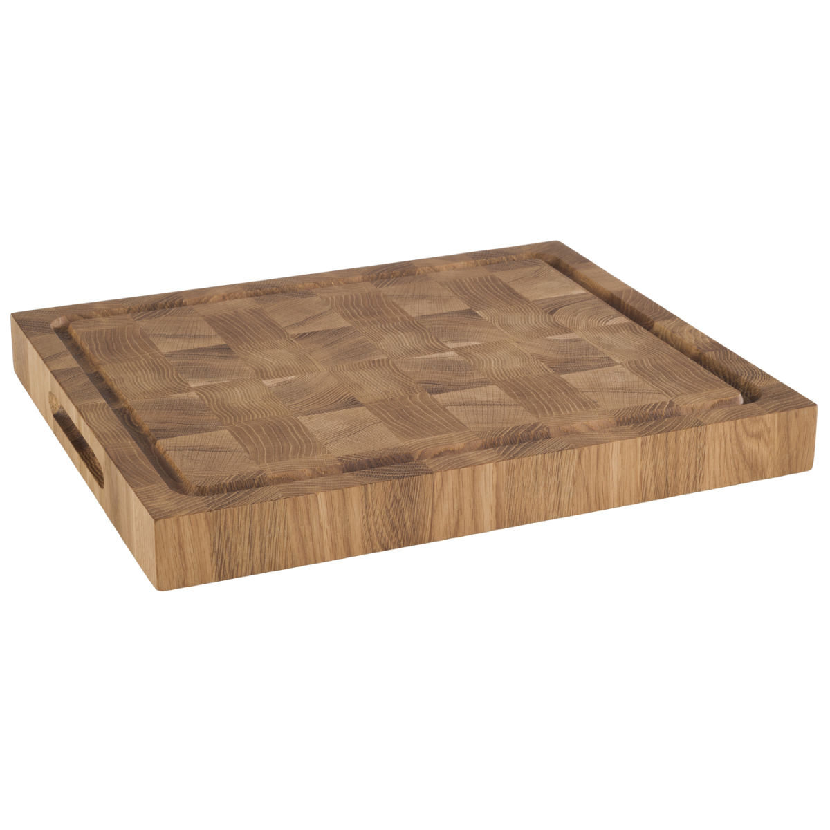APS Buffetbrett PROFI, Eichenholz 38x32x4.5 cm (LxBxH); braun; rechteckig