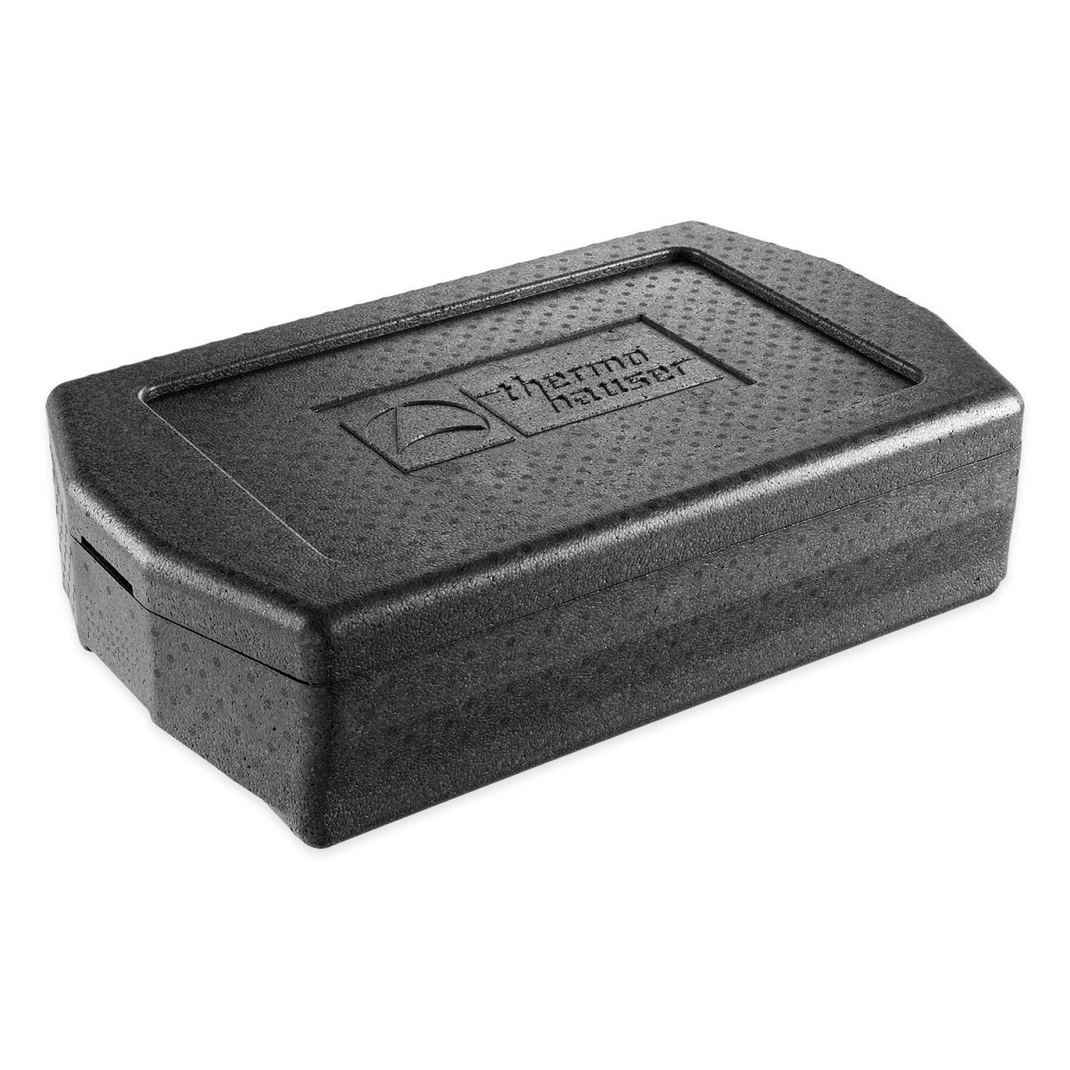 thermohauser thermohauser EPP-Thermobox GN 1/1 Comfort mit Deckel, 67 x 40 x 30 cm - mit handlichen Griffmulden GN 1/1, 21 l, 67x40x18.5 cm (LxBxH); schwarz