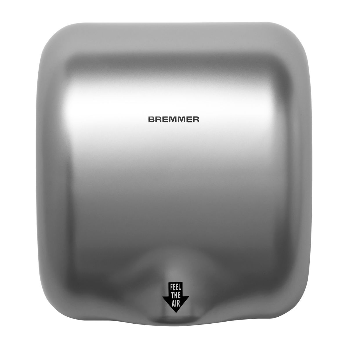 Asciugamani elettrico professionale da muro Generic Turbo Bremmer; 29.5x32.5x17.1 cm (LxHxP); argento