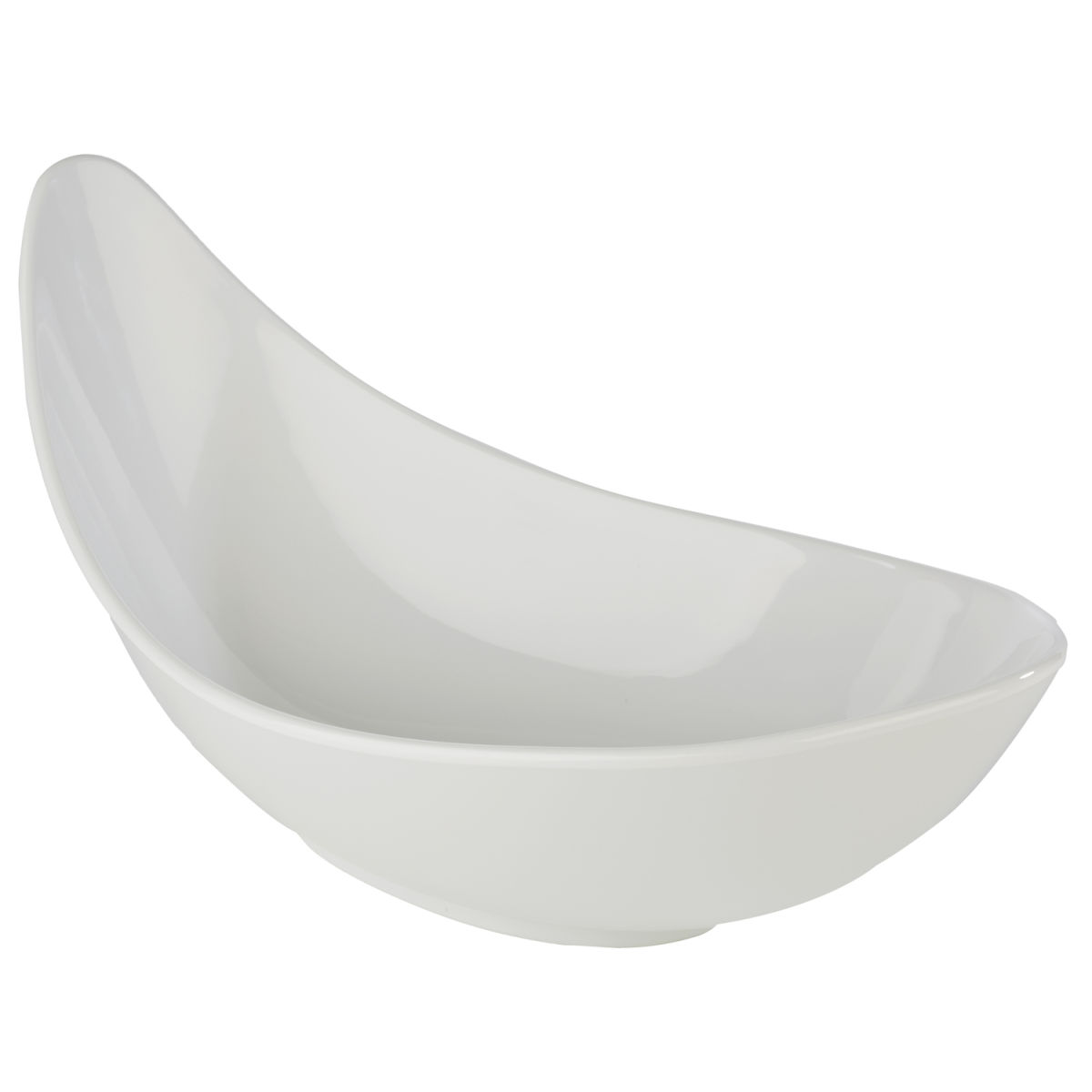 APS Schale GLOBAL BUFFET, Melamin, hoch 3300 ml, 44x25x20 cm (LxBxH); weiß; oval