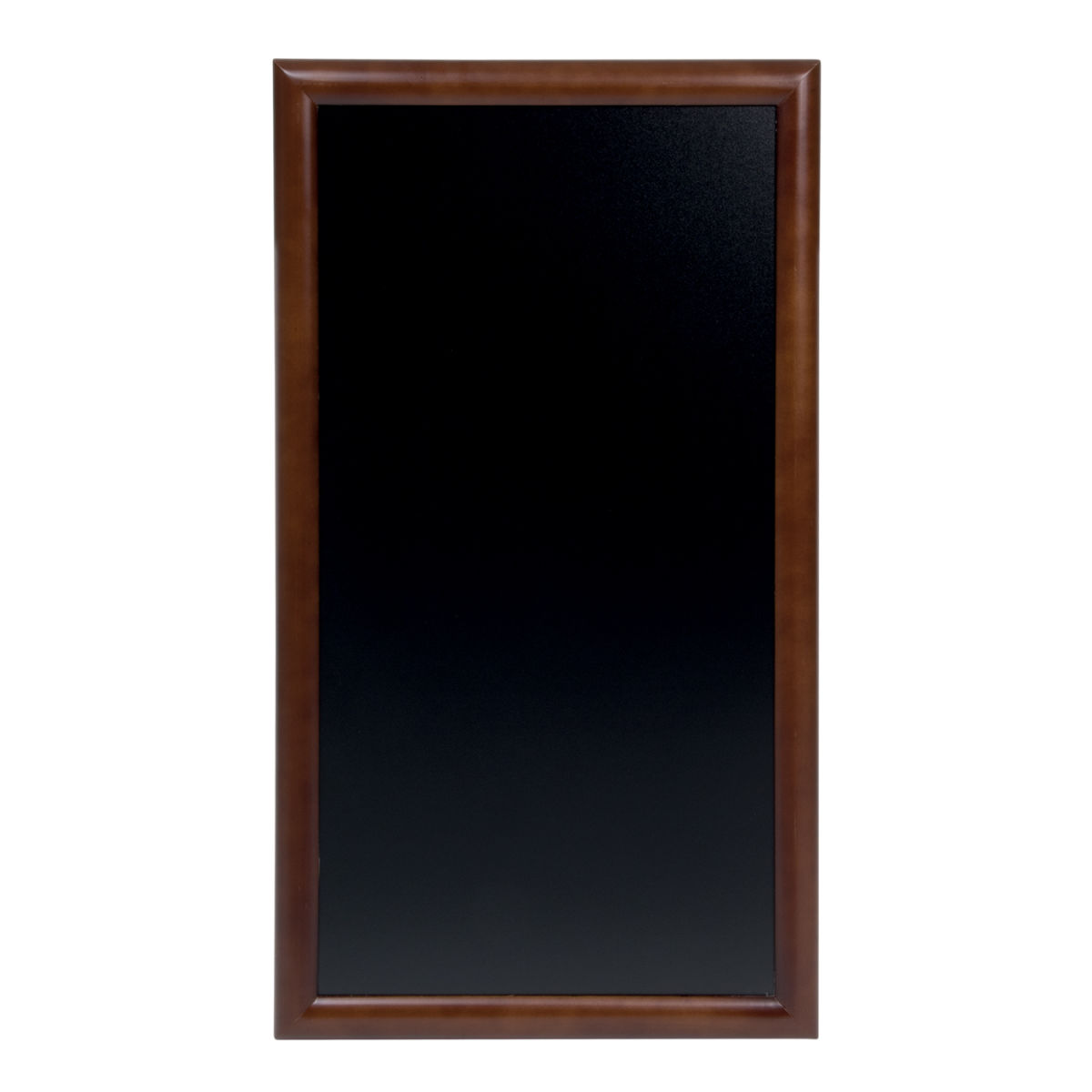Lavagna da parete Long – Legno laccato marrone scuro – Kit di montaggio incluso Securit; 56x100 cm (LxH); marrone