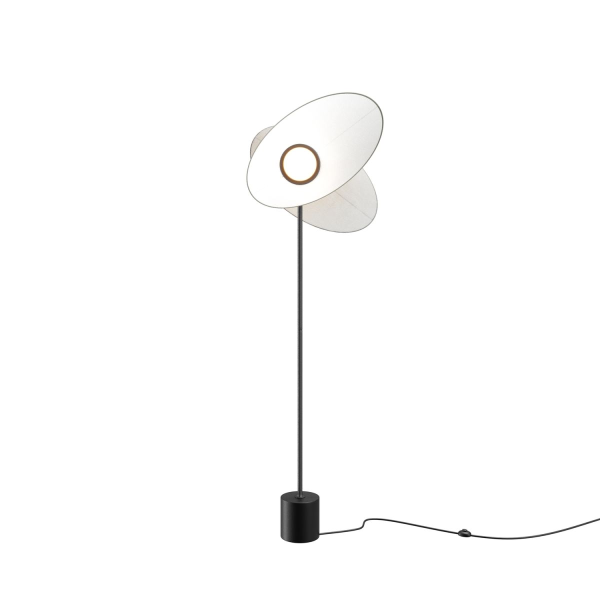 Maytoni Maytoni Stehleuchte Evolution Schwarz, aus Aluminium, LED, 350lm, 3000K; 17.4x52x157.8 cm (LxBxH); schwarz; Gestell schwarz