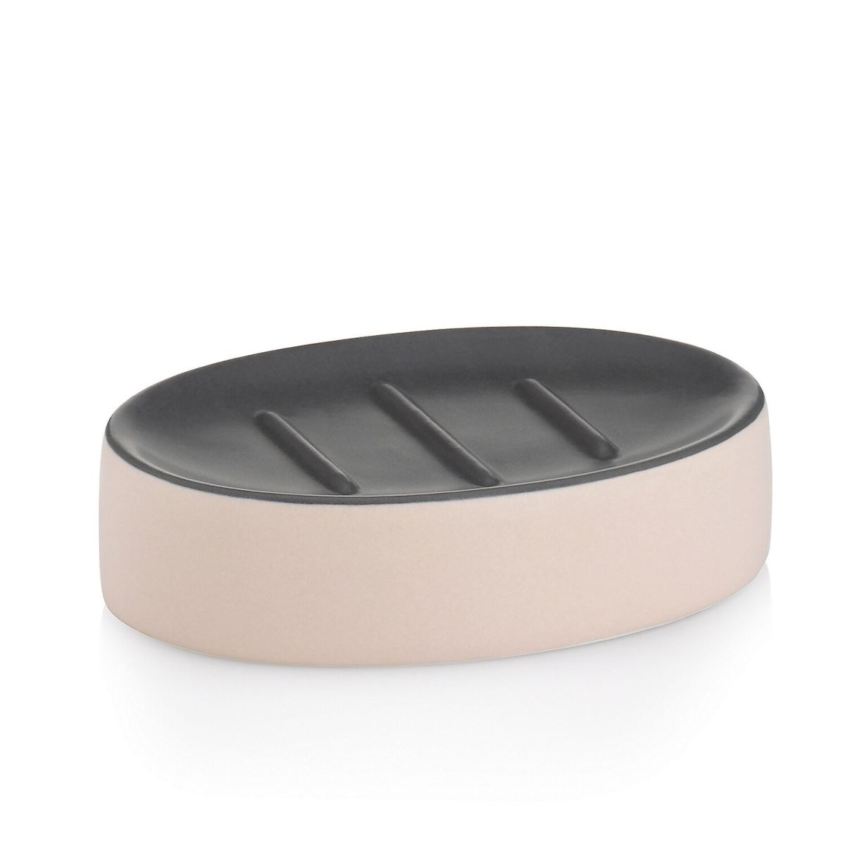 kela Seifenschale Matsi Keramik 8.5x3 cm (BxH); rosa; oval