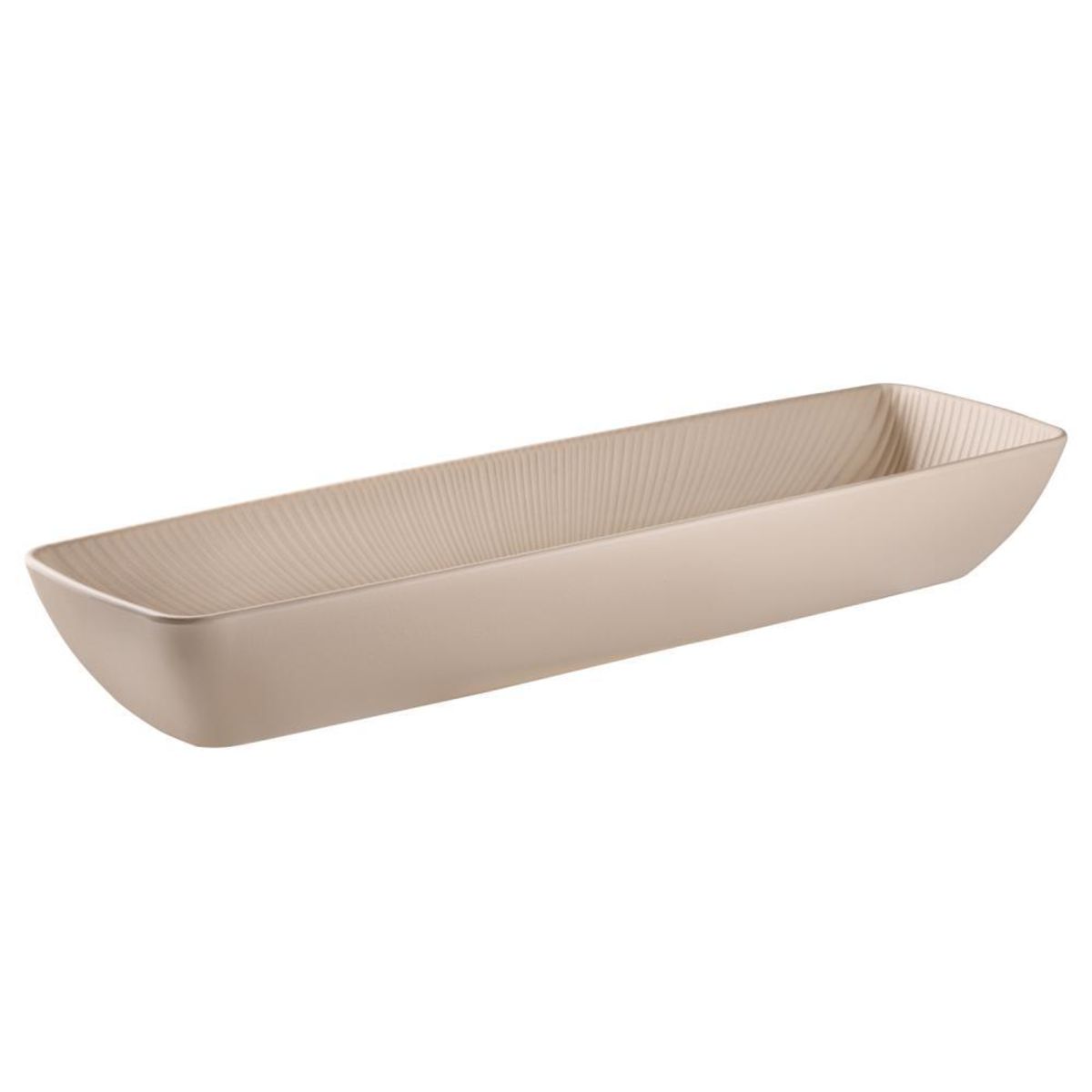 APS GN 2/4 Schale NERO, Melamin; GN 2/4, 53x16.2x8 cm (LxBxH); beige