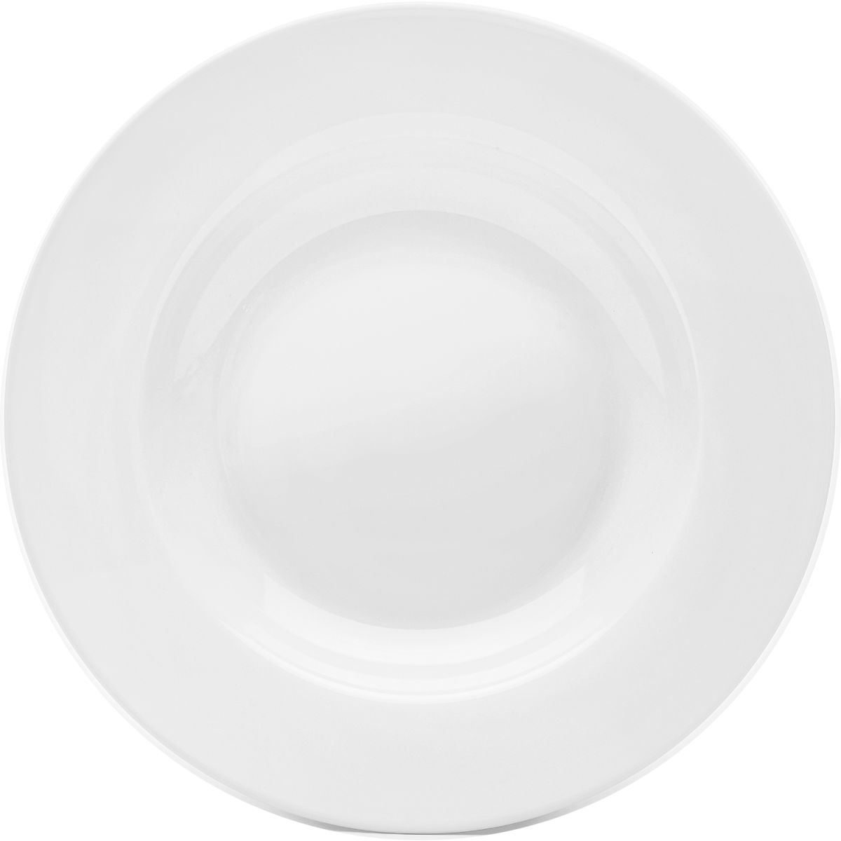 van Well Essteller tief Trend, 23 cm, van Well 200 ml, 23x3.5 cm (ØxH); weiß; rund; 6 Stück / Pack