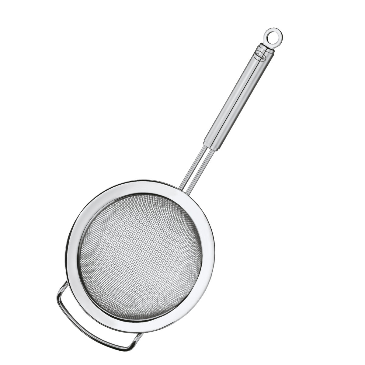 RÖSLE Rundgriff Küchensieb grobmaschig 0.125 l, 41x20x13 cm (LxBxH); silber