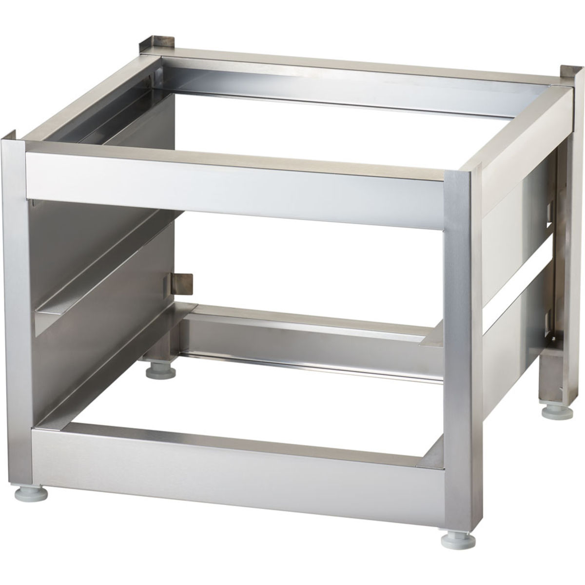 Telaio di base in acciaio inox per lavastoviglie AQUA A3 e AQUA A5 Stalgast; 56x57.5x45 cm (LxLxH); argento