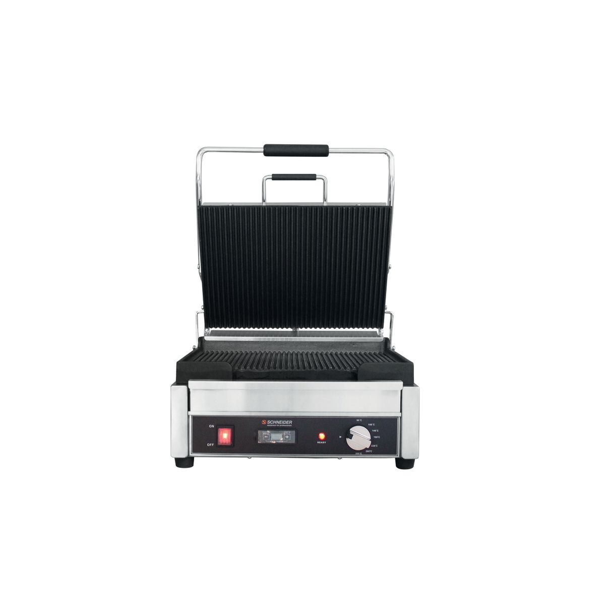 Schneider Kontaktgrill; 41x24.5 cm (BxH); edelstahl