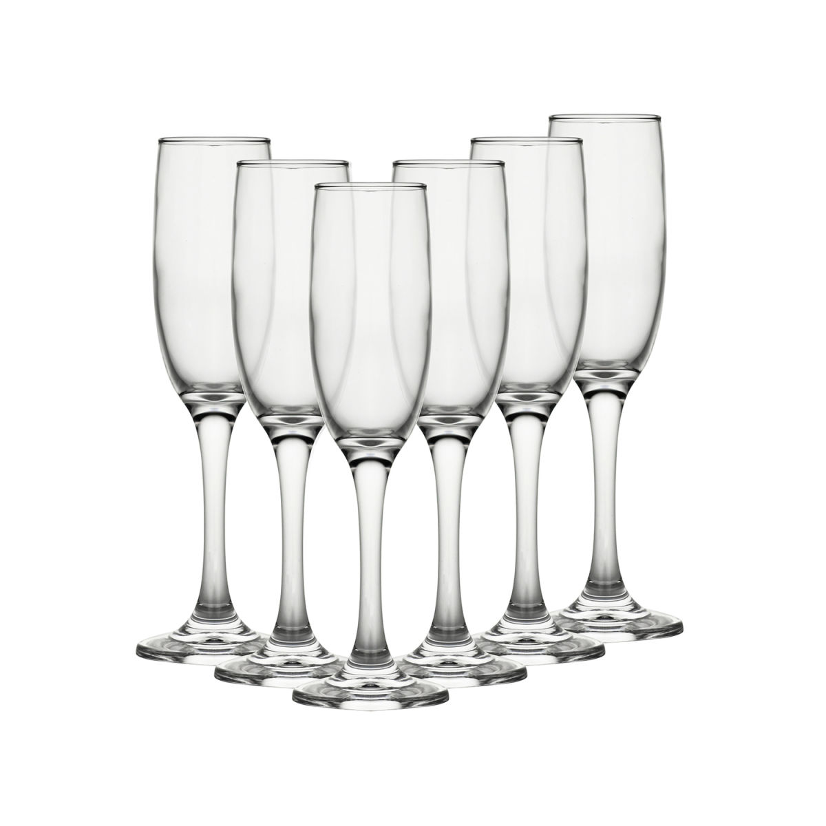 ECHTWERK Sektgläser 170 ml, 5x22 cm (ØxH); transparent; 6 Stück / Pack