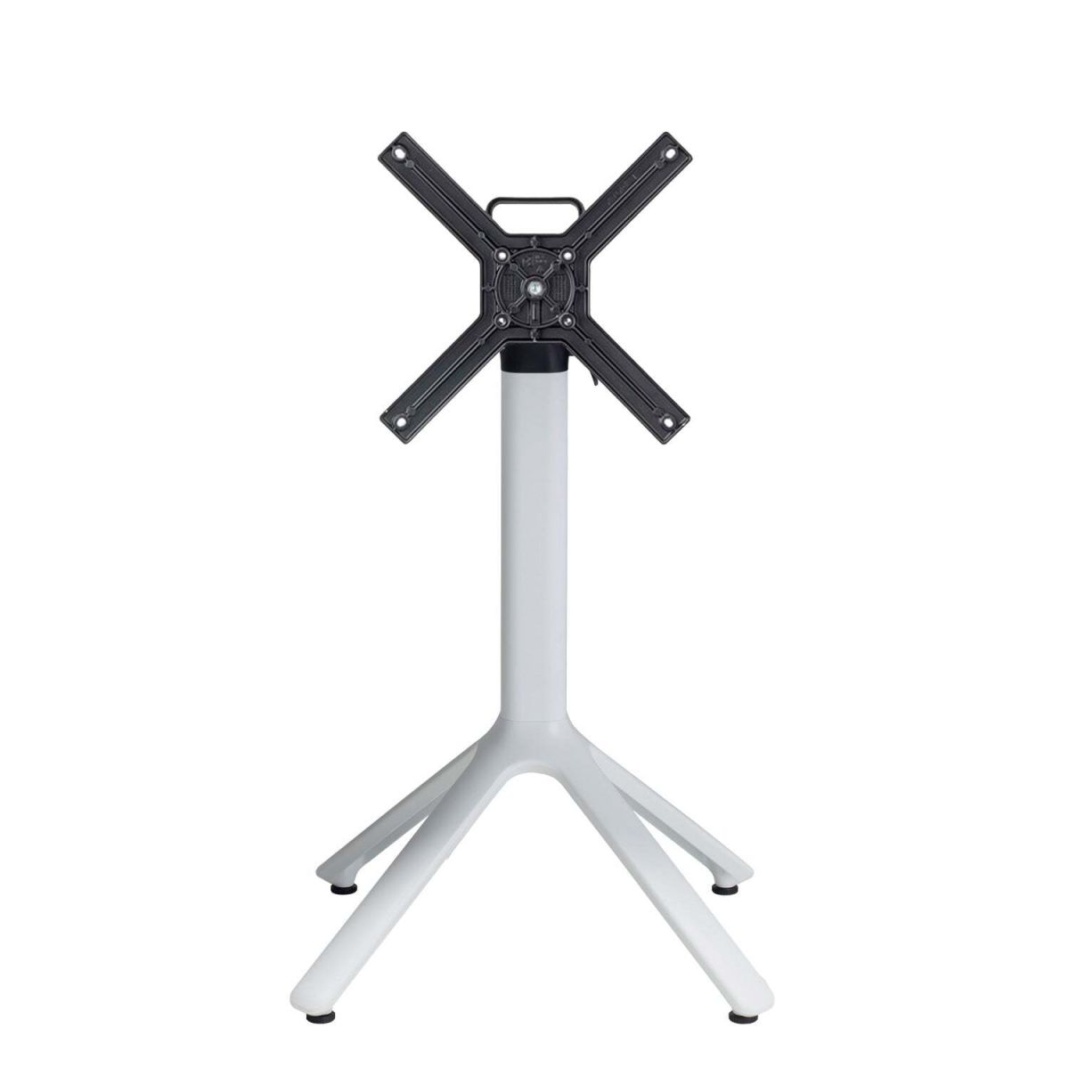 Base tavolo da esterno pieghevole Nemo RestooTab; 51x51x73 cm (LxLxH); bianco