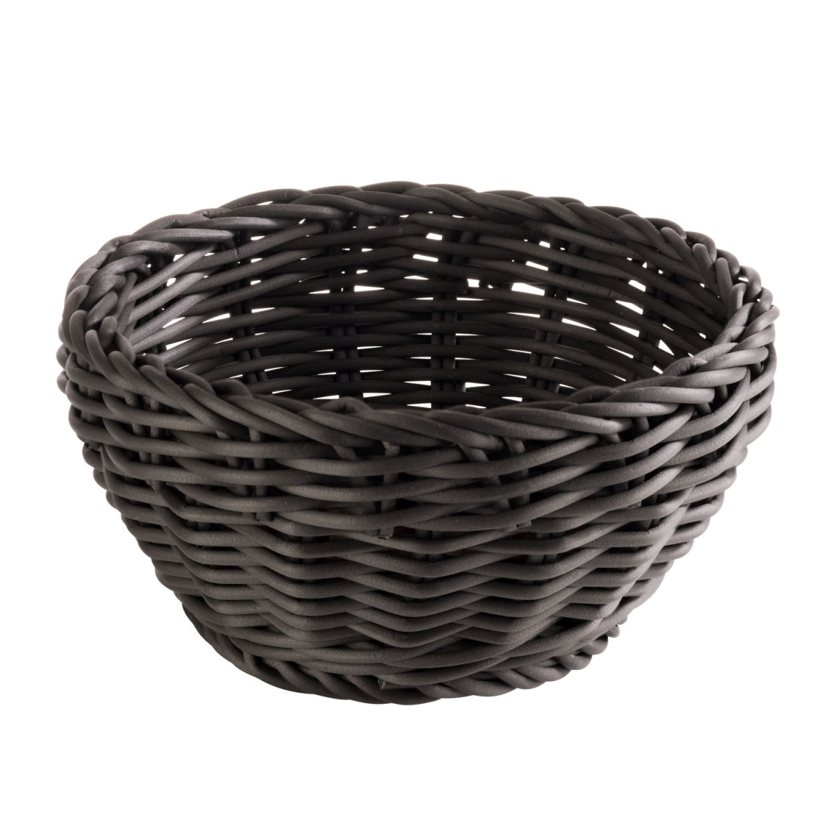 APS Korb PROFI LINE, Polypropylen, rund 16x16x16x8 cm (LxBxØxH); schwarz; rund