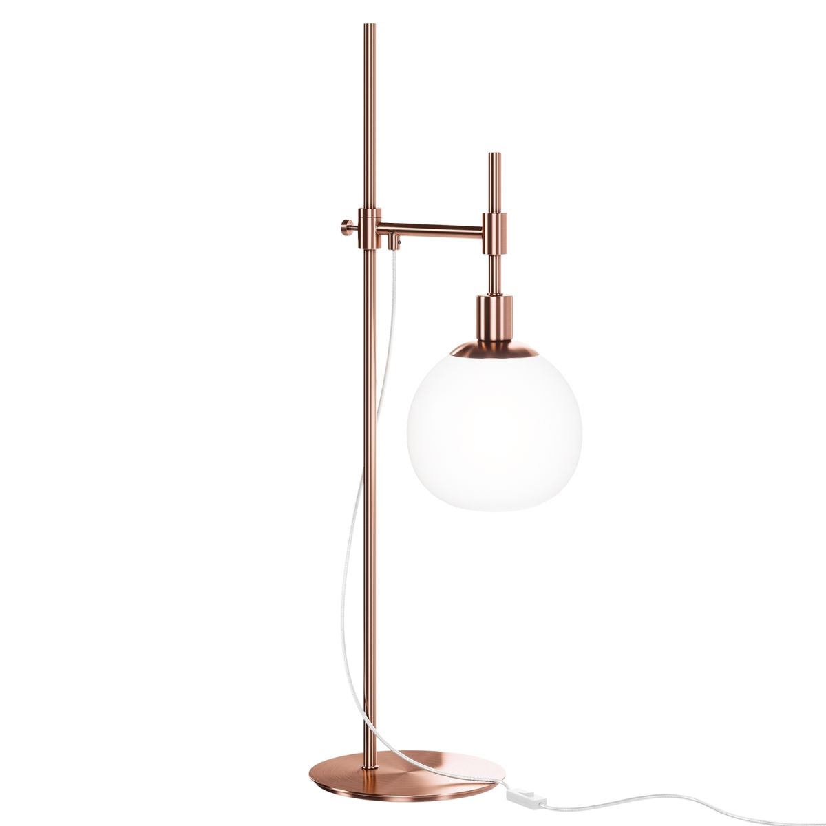 Maytoni Tischleuchte Erich Messing, aus Metall, 1xE14 21.5x17x65 cm (LxBxH); messing; Gestell messing