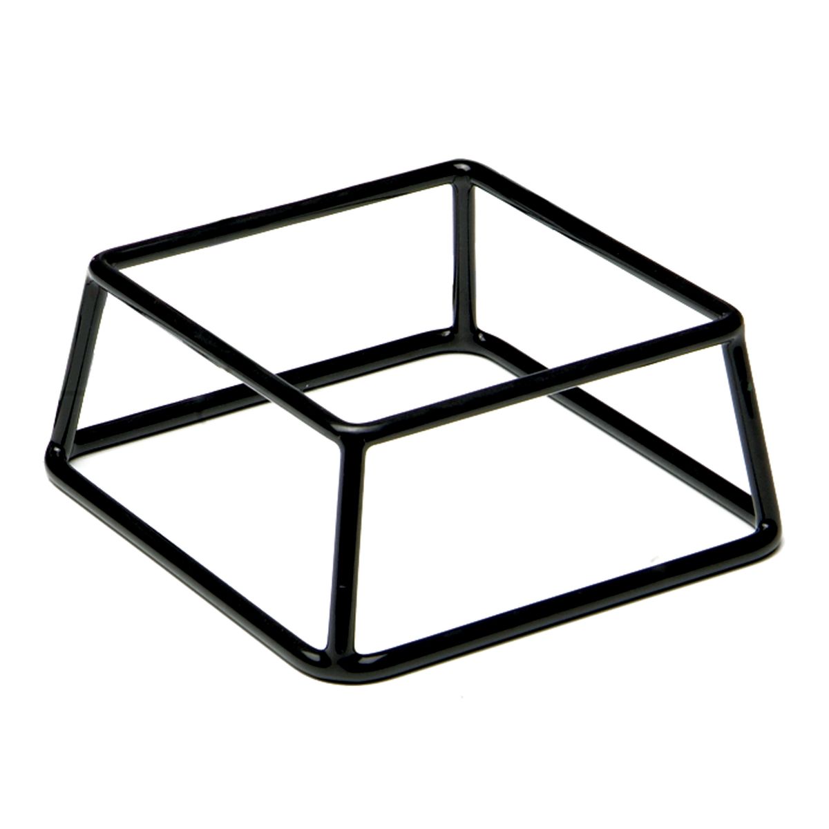 APS Buffetständer MULTI, Metall, eckig 18x18x8 cm (LxBxH); schwarz; quadratisch