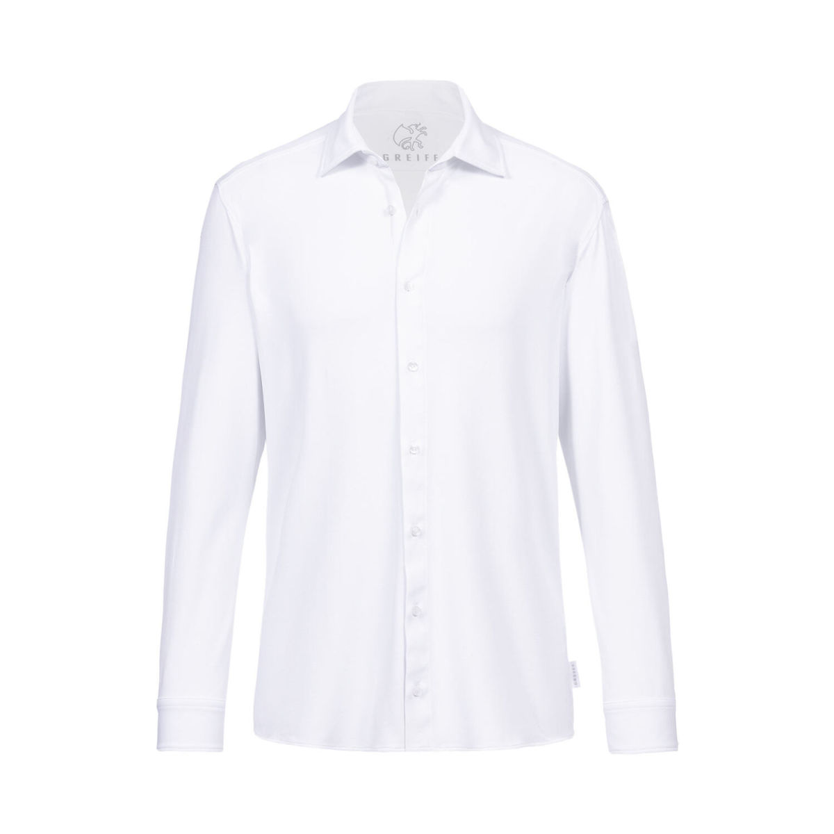 GREIFF Herren-Hemd 1/1 RF Flow; Kleidergröße 41/42; weiß