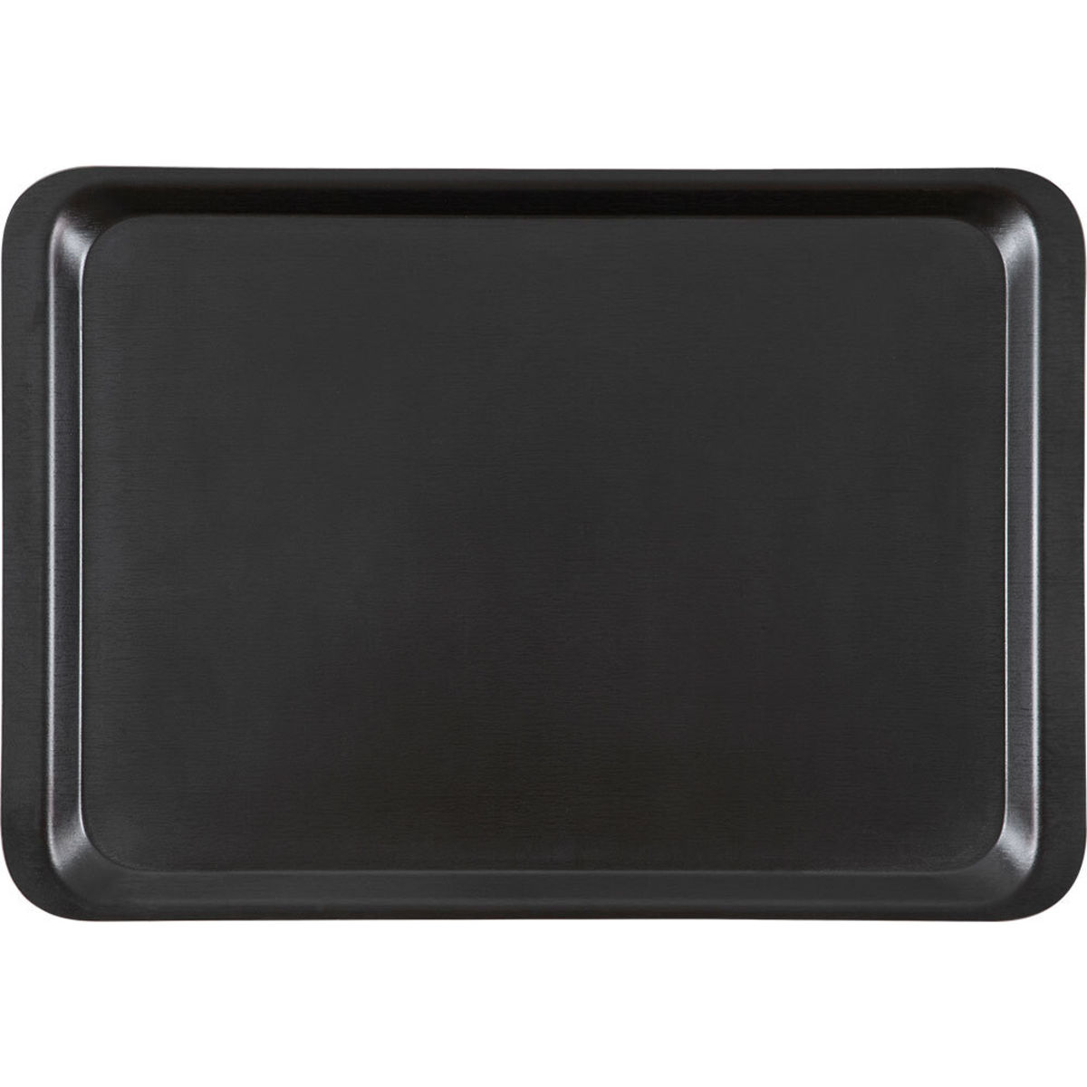 Stalgast Tablett, laminiert, Farbe Schwarz, GN 1/1 53x1.5 cm (BxH); schwarz; rechteckig