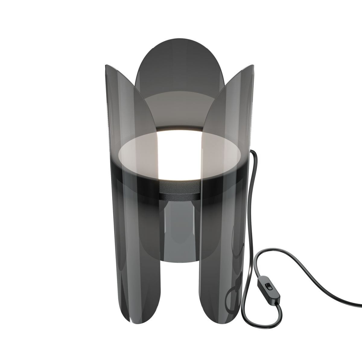 Maytoni Maytoni Tischleuchte Insight Schwarz, aus Metall, LED, 550lm, 3000K; 15x15x30 cm (LxBxH); schwarz; Gestell schwarz