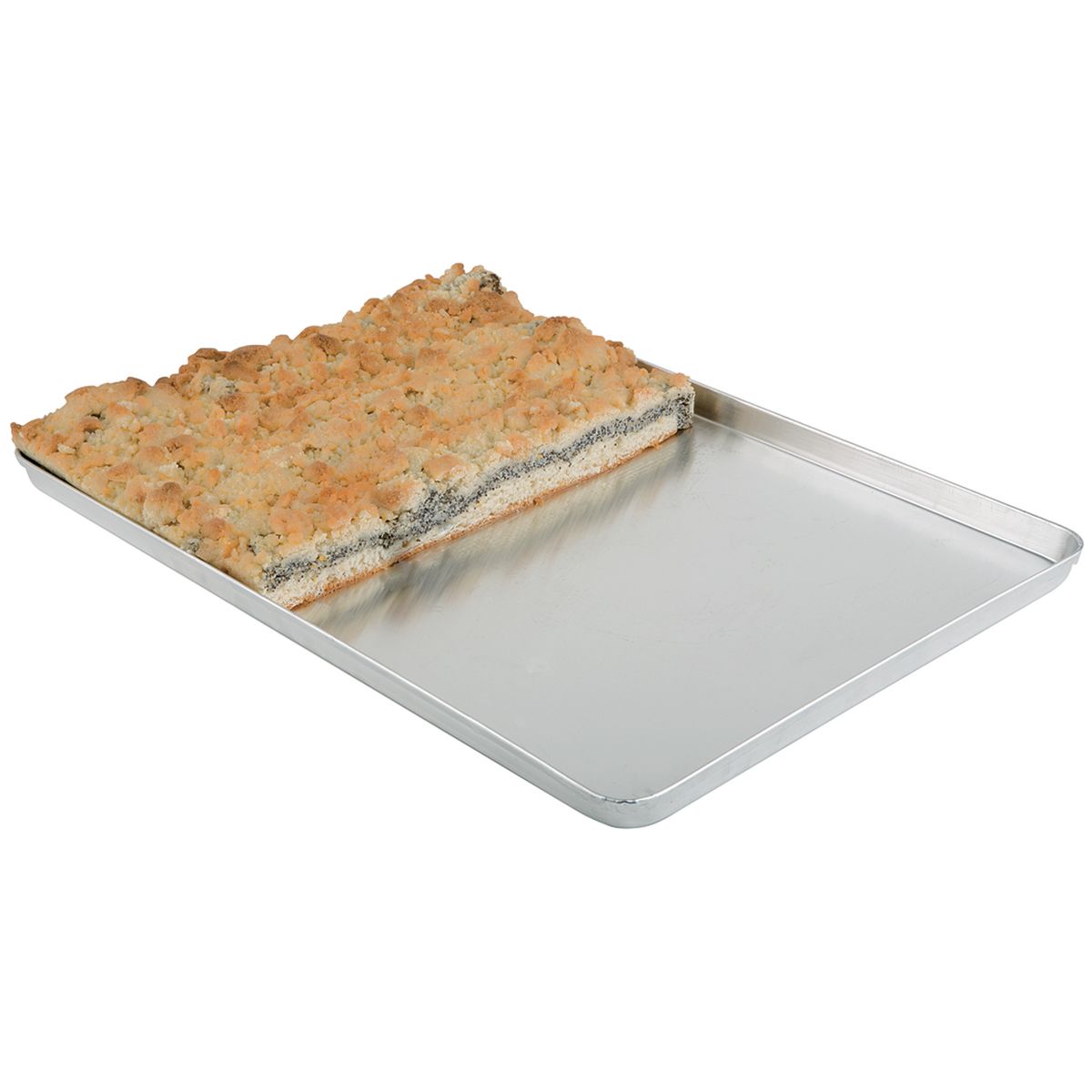 APS Ausstell-/Thekenblech, Aluminium 60x40x2 cm (LxBxH); silber; rechteckig